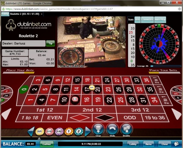 Dublin Casino Roulette